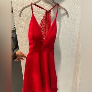 “Honey and Rosie” Dillards Red Dress